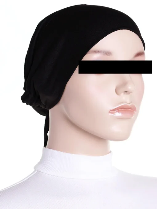 pack of 2 inner hijab cap Muslim Inner Hijab Cap / Muslim Women Plain Hat Islamic Inner Caps Head wear Under scarf Hijab - Image 4