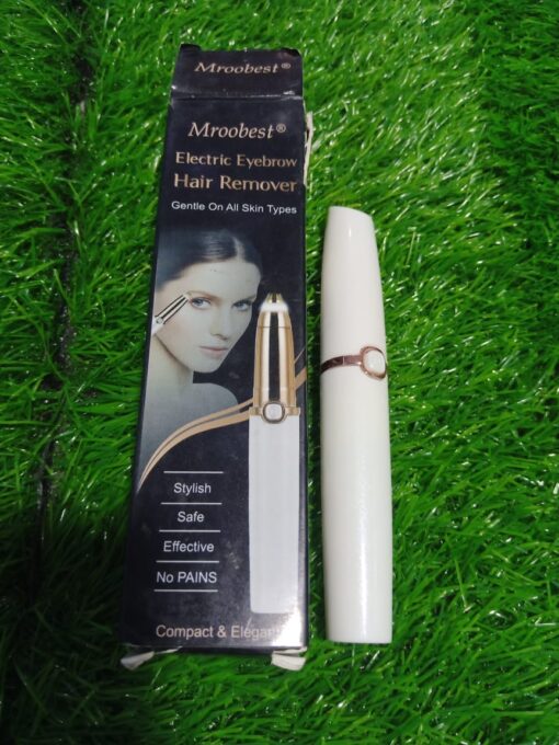 (NW000352) Mroobest Electric Eyebrow Hair Remover Gentle on all Skin Stylish No Pain - Image 2
