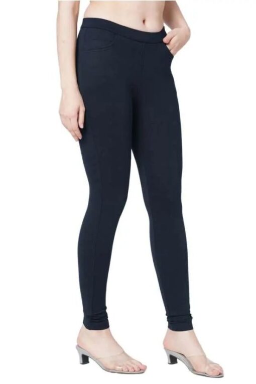 (Pack of 2 Tights)  white and black Tights Flexible and Stretchable for Women - Image 6
