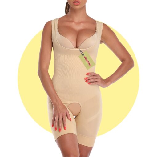 Slim N Lift Full Body Shaper For Female  | Tummy Control Thigh Slimmer Shape wear (Adjustable Standard size) - Image 3