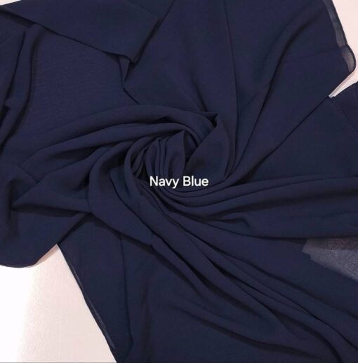 Fabulous quality chiffon scarves hijab  Plain for girls and womens - Image 2