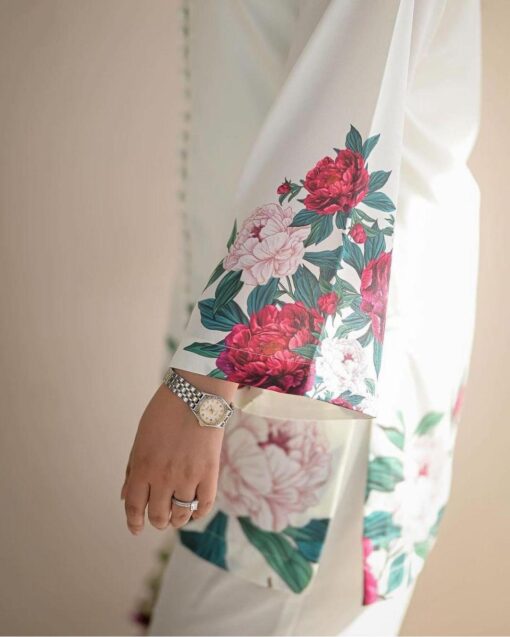 2 pcs Printed Veronica Silk Shirt & Trouser - Image 12