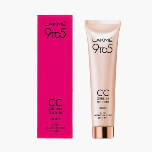 Lakme 9 to 5 CC Complexion Care Cream - 30g | Lightweight, Hydrating, SPF | For Normal, Combination & Sensitive Skin ( Imported From India )  - Image 3