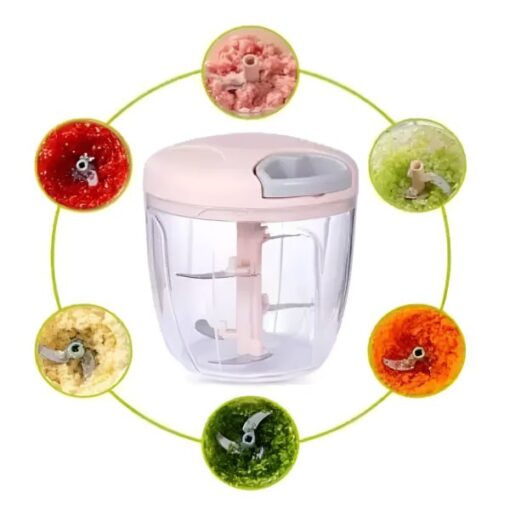 Deal pack of 2 - Solar Wall Lamp and Hand Pull Food Vegetable Chopper (Random color) - Image 3