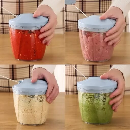 Deal pack of 2 - Solar Wall Lamp and Hand Pull Food Vegetable Chopper (Random color) - Image 6