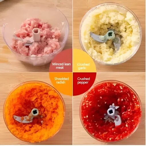 Deal pack of 2 - Solar Wall Lamp and Hand Pull Food Vegetable Chopper (Random color) - Image 5