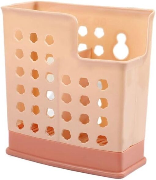 1PC Kitchen Drain Chopsticks Cage Multi-function Desktop Partition Rack Koropal Cutlery Drainer Spoon Fork Shelf Holder (random color) - Image 2