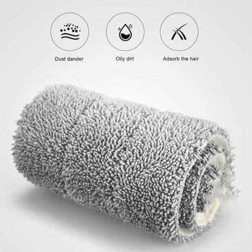 Mop Floor Squeeze Mop with Bucket – Hardwood & Wood Floor Rotary Scrubbing Mop for Easy Household Cleaning ( Random Color ) - Image 5