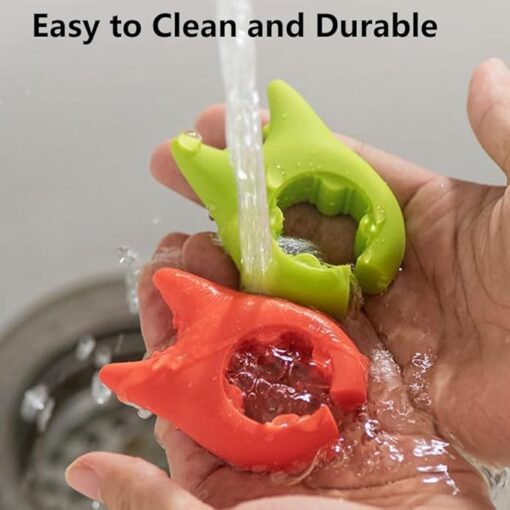 Silicone Pot Lid and Soup Spoon Holder,  Spoon Spatula Rest (Random color) - Image 6