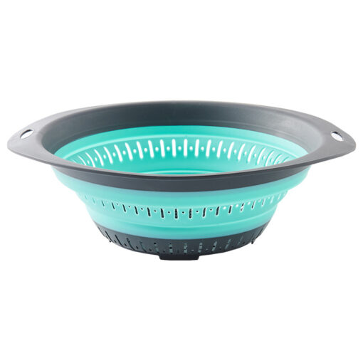 ( 1 Piece ) Plastic Kitchen Drain Basket Collapsible Fruit and Vegetable Baskets ( Random Color ) - Image 5