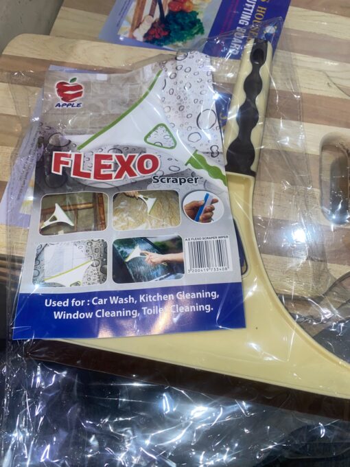 Flexo Mini Cleaning Wiper | Flexo Scraper | Best For Toilet Cleaning | Car Cleaning | Window Cleaning | Shelf Cleaning Wiper ( Random Color ) - Image 5