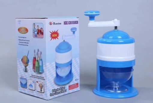 ICE GoLa Machine / Handle Diy Ice Crusher Manual Multifunction Portable Ice Slush Maker Home Snow Cone Smoothie Ice Block Making Machine Ice Shaver(random color) - Image 3