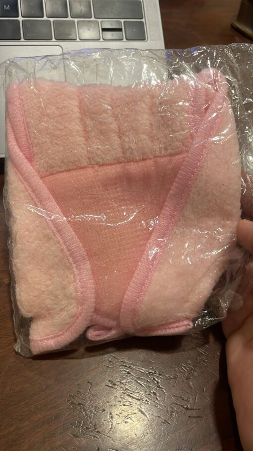 Microfiber hanging kitchen towel | Kitchen rags fresh hand towels absorbent cleaning cloths household dishcloths and kitchen supplies (Pink) - Image 13