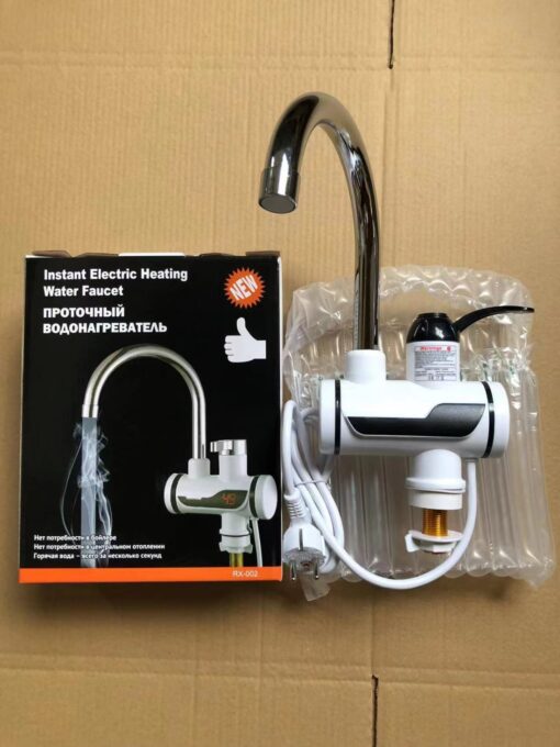 Electric Hot Water Heater Faucet Kitchen Instant Heating Tap Water (without shower) - Image 3