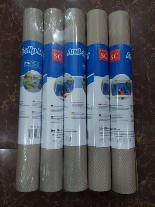 (30*150cm) Plain Dot Simple - Anti Slip Fridge Mat, Kitchen mat, Drawer mat, Shelf mat, Table mat, Almirah mat, Bathrooms mat, Cupboard mat (Random color) - Image 5