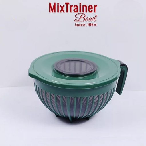 Mixing Bowl With Lid - Multi-Purpose Mixer Bowl Mixing Bowl for Hand Mixers (Random Color) - Image 2
