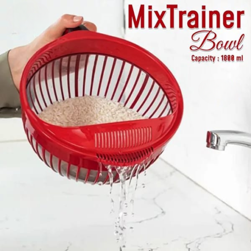 Mixing Bowl With Lid - Multi-Purpose Mixer Bowl Mixing Bowl for Hand Mixers (Random Color) - Image 6