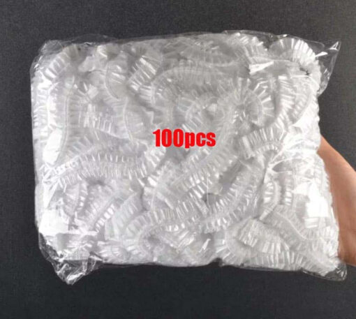 100pcs Disposable Food Cover kithchen Refrigerator fruit food Stretch Leftovers protection flim Dustproof Bowls Cups Caps bag - Image 3